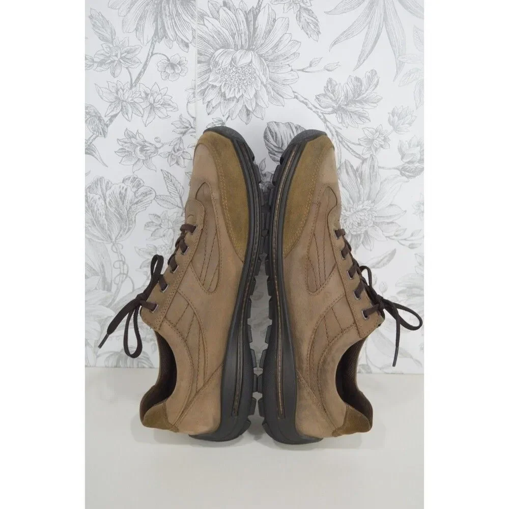 Ecco Brown Leather Sneakers Men's Size 47 (US 13 / 13.5) Oxfords